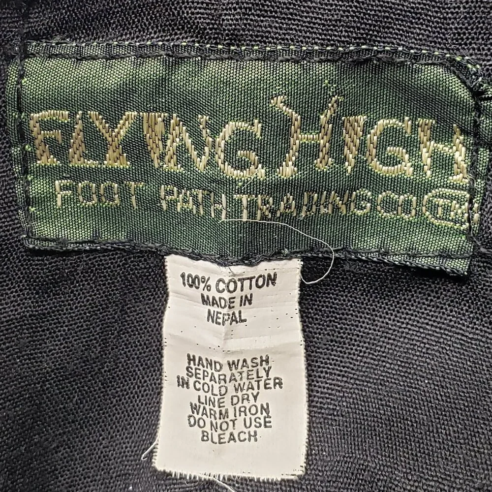 Flying High Foot Path Trading Company Backpack Unisex Canvas Boho Travel Stripes